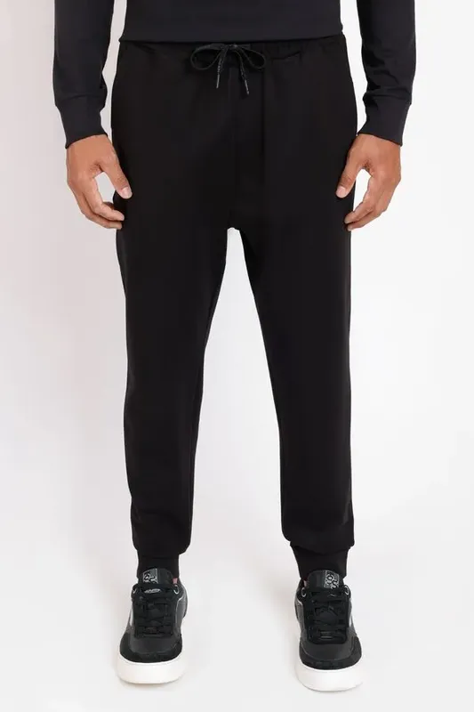 Calça de Malha Cós Elástico Preto - P