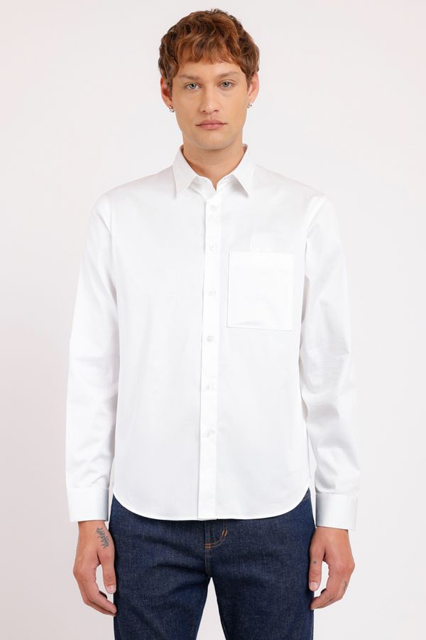 Camisa Manga Longa Regular Collab Alexandre Herchcovitch Branco - G