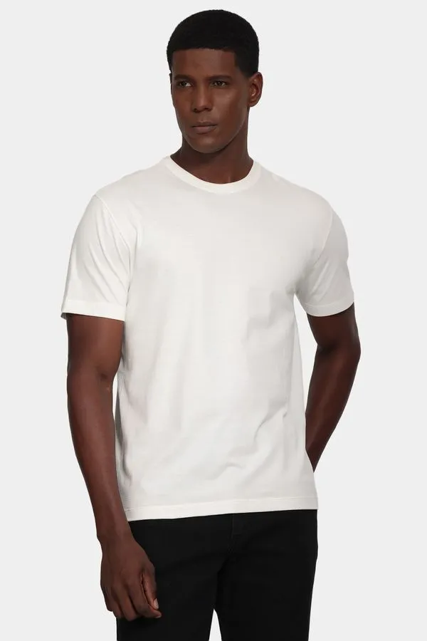 Camiseta Manga Curta Maquinetada Off White - G