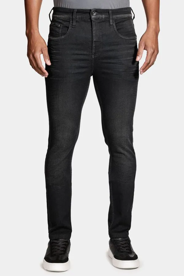 Calça Jeans Skinny Comfort Preto - 42