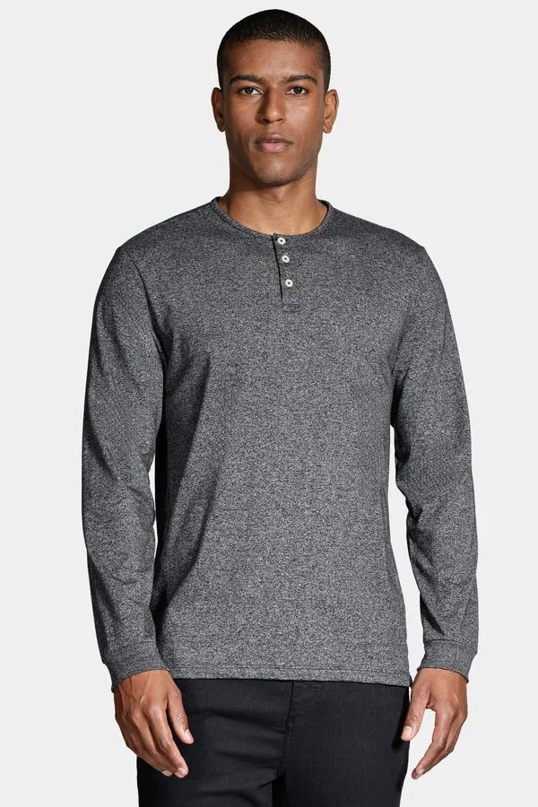 Camiseta Manga Longa Moline Portuguesa Preto - XGG