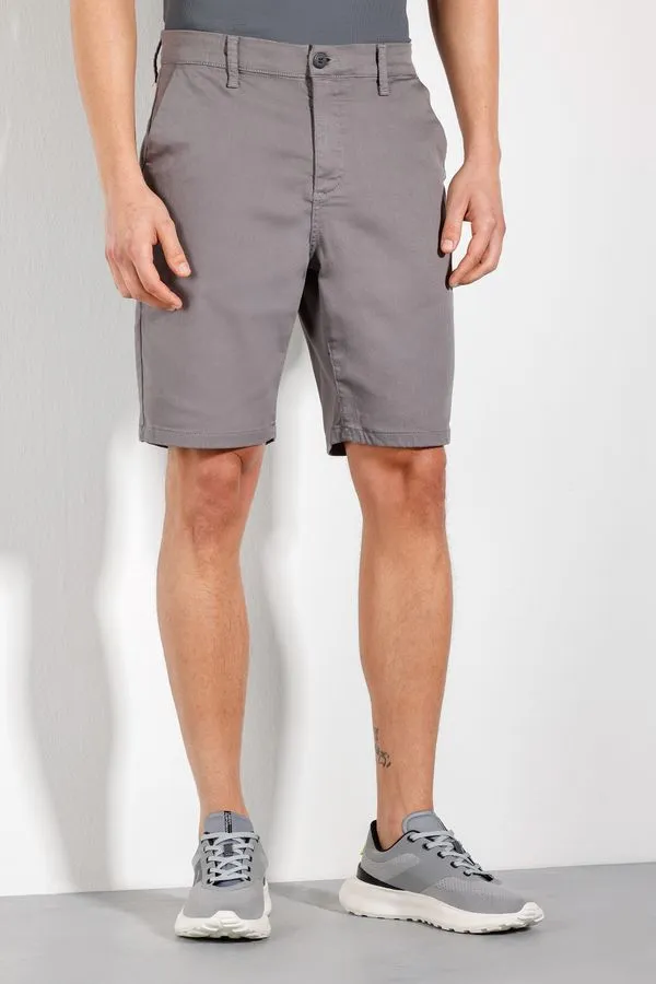 Bermuda Chino Color Antiodor Cinza - 48