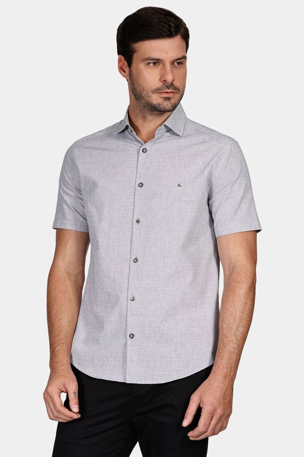 Camisa Slim Flame Soft Preto - M