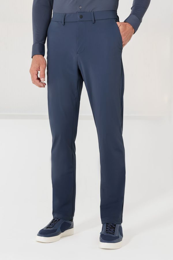 Calça Hiperflex Bolso Zíper Marinho - GG