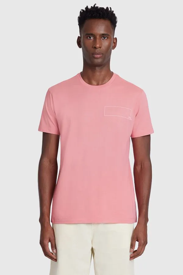 Camiseta Manga Curta Fora da Caixa Coral - P