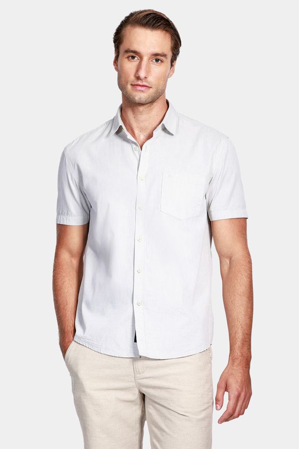 Camisa Manga Curta Cosmo Regular Button-Down Lotte Com Bolso Verde - GG