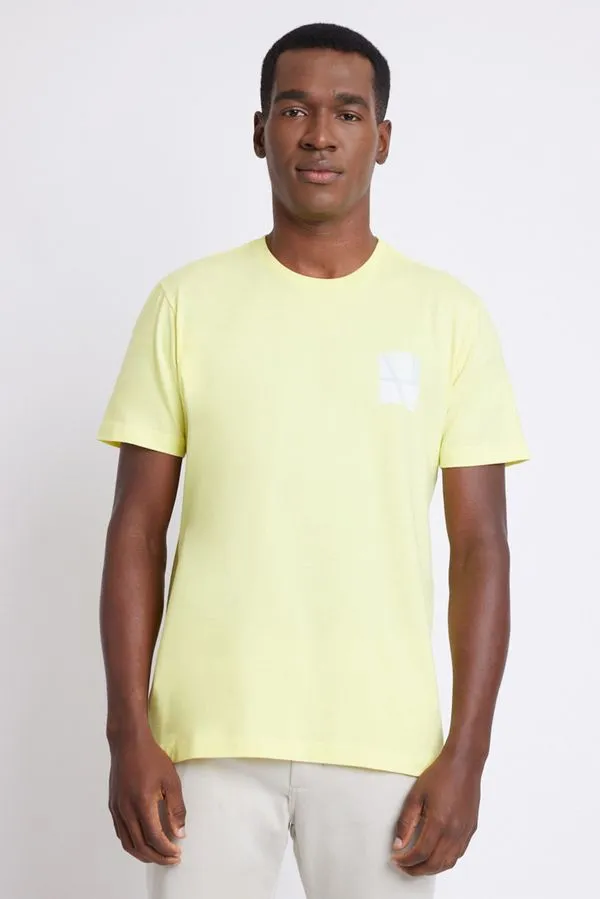 Camiseta Estampa Fragmentos Regular Citrus - P