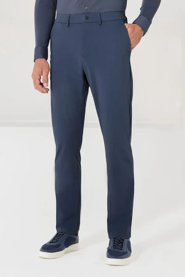 Calça Hiperflex Bolso Zíper Marinho - P