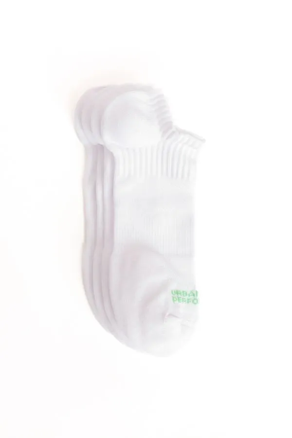 Kit 2 Meias Invisíveis Branco - UN