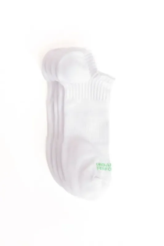 Kit 2 Meias Invisíveis Branco - UN