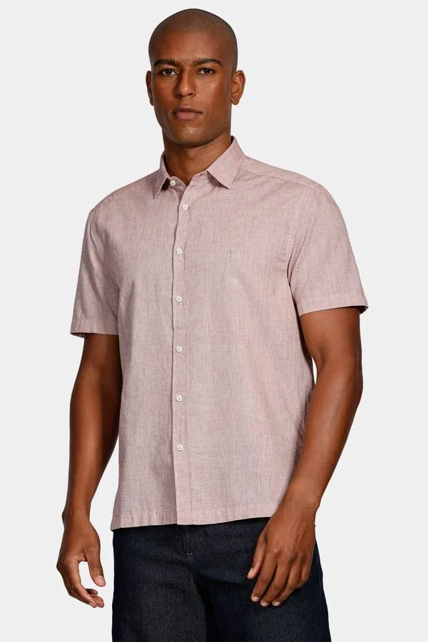 Camisa Manga Curta Move Regular Flamê Altino Telha - XXG