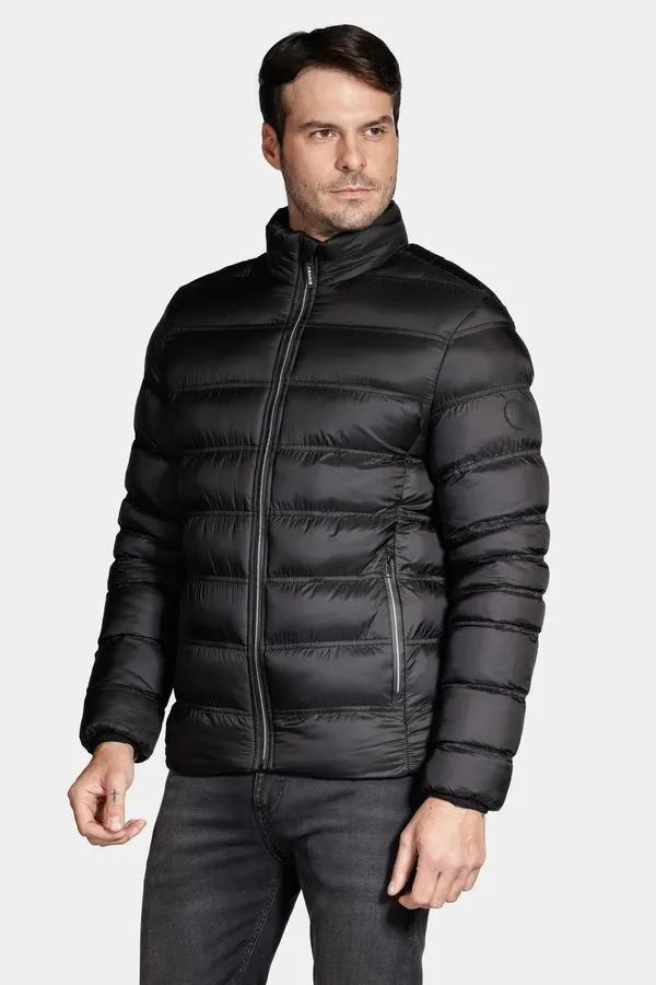 Jaqueta Puffer Rip Stop Liquid Repeller Preto - XGG