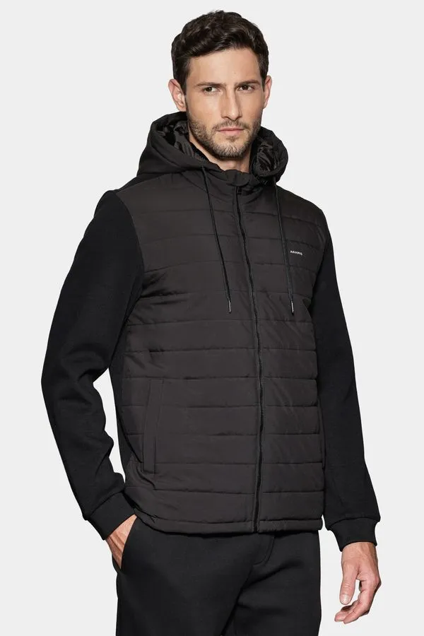 Jaqueta Nylon Knit Liquid Repeller Preto - P