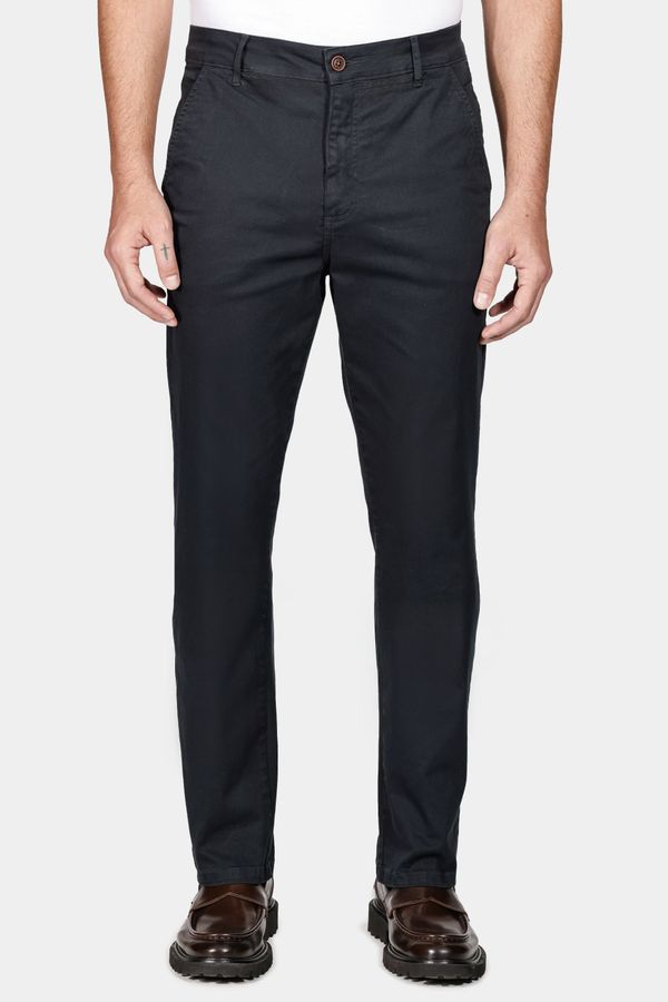 Calça Chino Slim Maquinetada Marinho - 46