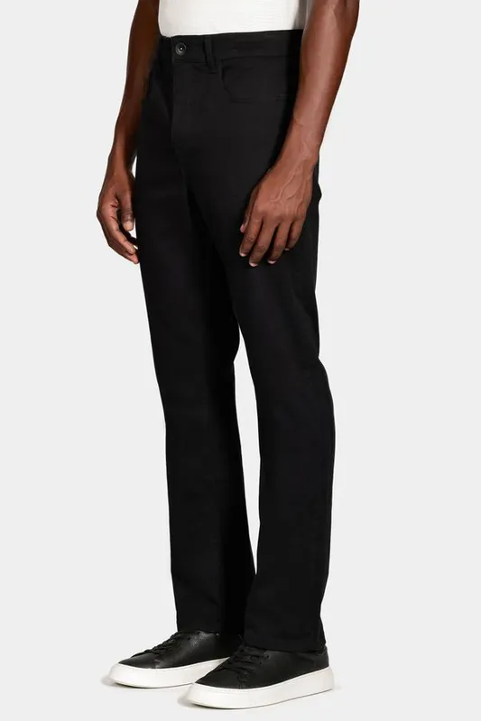 Calça 5 Pockets Stretch Preto - 48