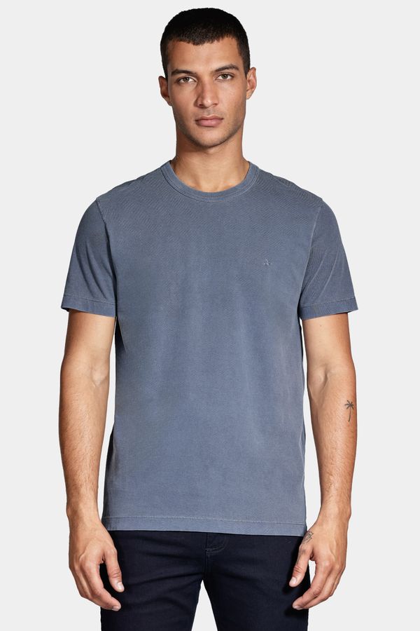 Camiseta Manga Curta Básica Azul Marinho - GG