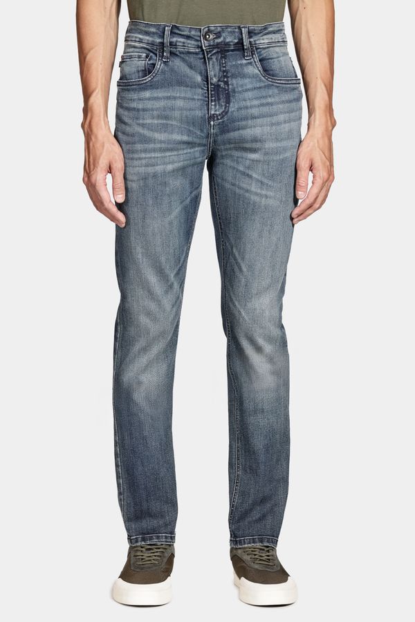 Calça Jeans Slim Red Wash Intense Azul Escuro - 48