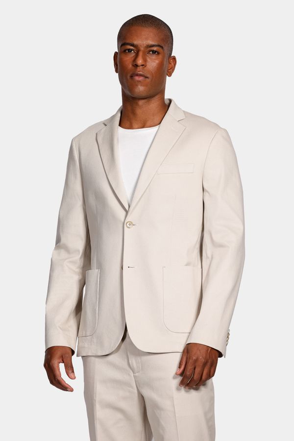 Paletó Canvas Super Slim Off White - 46