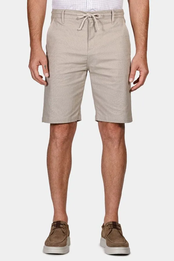 Bermuda Chino Cotton Sarja Caqui - 38