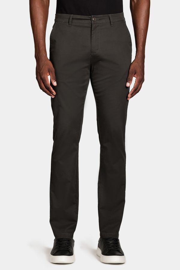 Calça Chino Slim Básica Premium Chumbo - 48