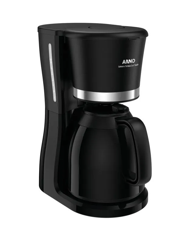 Cafeteira Elétrica Arno Cool Touch Preta 1L CFCT Cafeteira Térmica Cool Touch Preta 220V