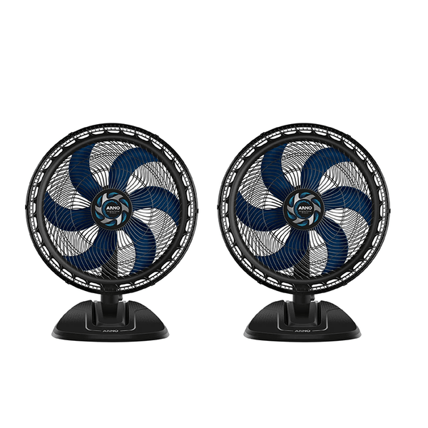 Kit Arno: 2 Ventiladores de Mesa 50cm Xtreme Force Breeze VB50 220V