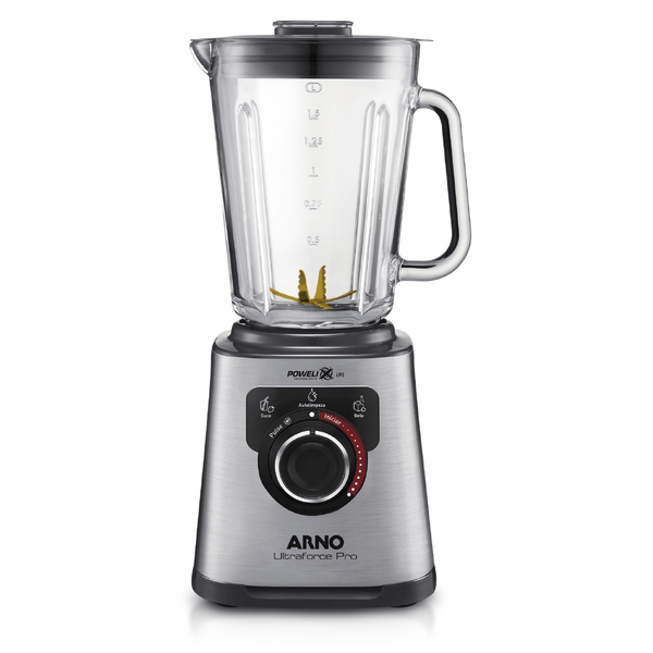 Liquidificador Arno Ultraforce Pro Inox Vidro LN93 - 127V