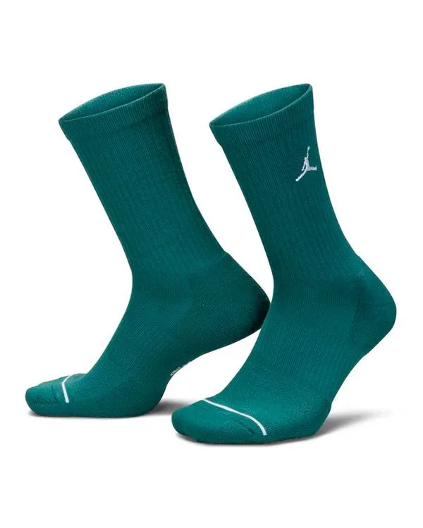 Meia Jordan Everday Cush Poly Crew 3 Pares Unissex - GG