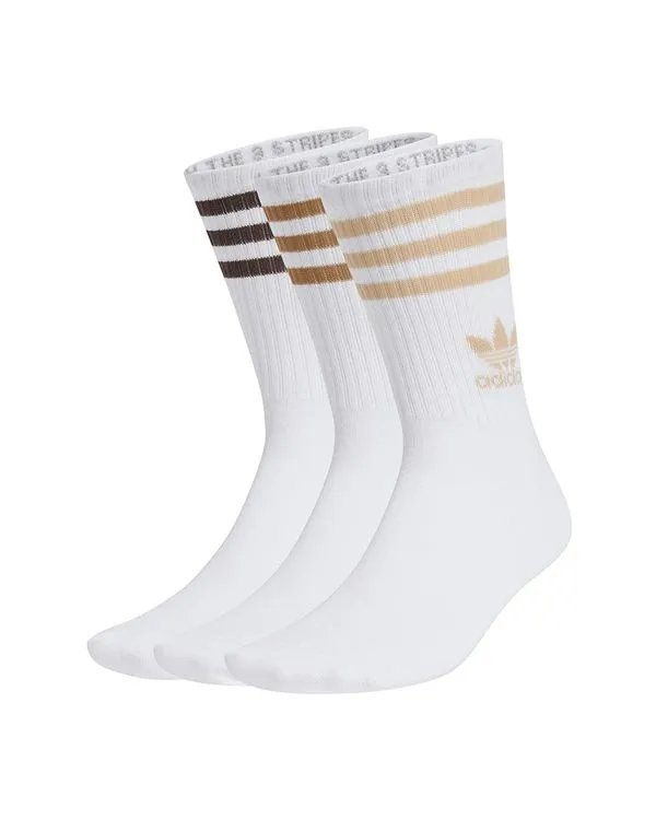 Meia adidas Crew Sock 3STR Unissex - G