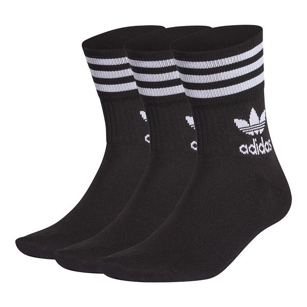Meia adidas Mid Cut 3 Pares - 35ao37
