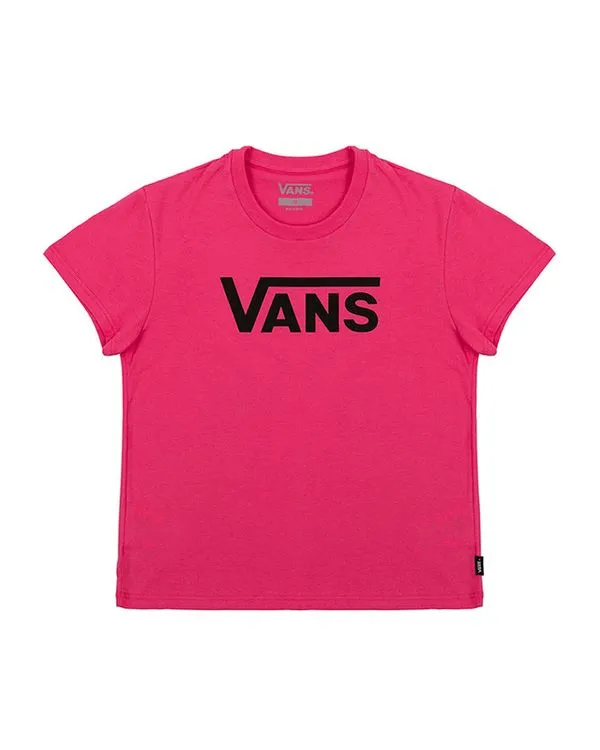 Camiseta Vans Flying V Crew Feminina - 10 anos