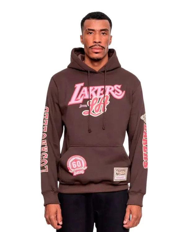 Blusão Mitchell & Ness Los Angeles Lakers Masculino - G
