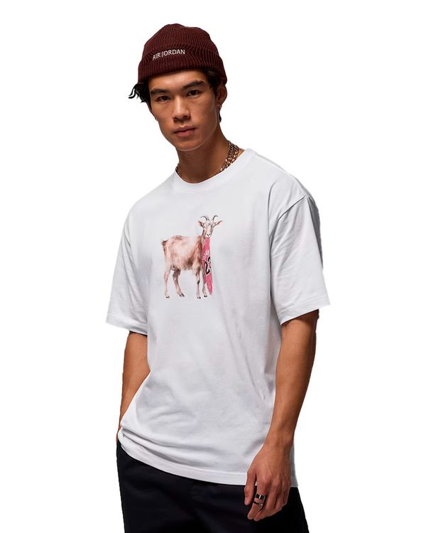 Camiseta Jordan NC Goat Ss Crew Masculina - GGG