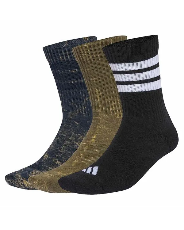 Meia adidas 3 Stripes Crew W 3 Pares Unissex - P