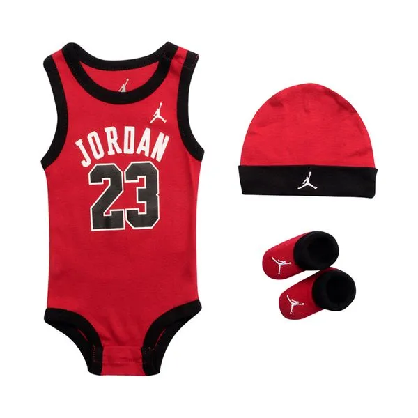 Conjunto Jordan Kit 3 peças Infantil - 0 à 6 meses
