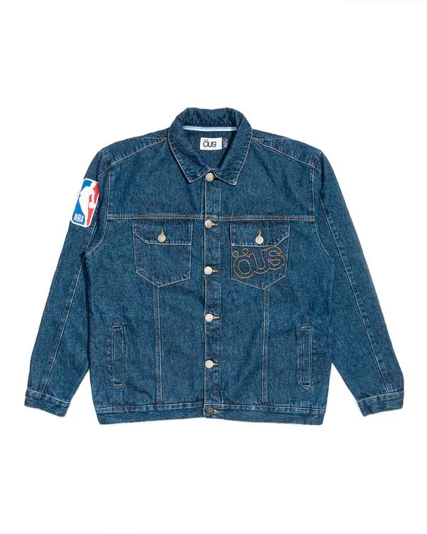 Jaqueta Ous Nba Jeans Unissex - P