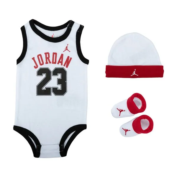 Conjunto Jordan Kit 3 peças Infantil - 6 à 12 meses