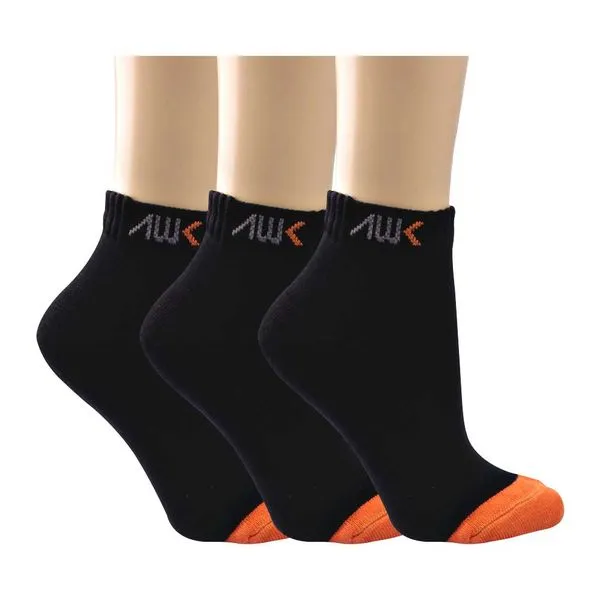 Meia lupo Artwalk Kit 3 Unissex Meia Lupo Artwalk Soquete 3 Pares - 34-39
