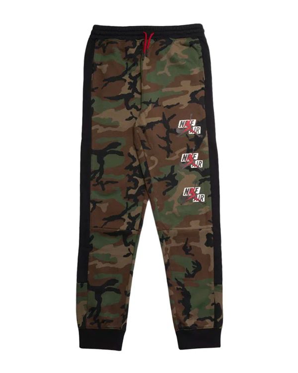Calça Jordan Jumpman Classic Fleece Camo Infantil - 6 à 7 anos