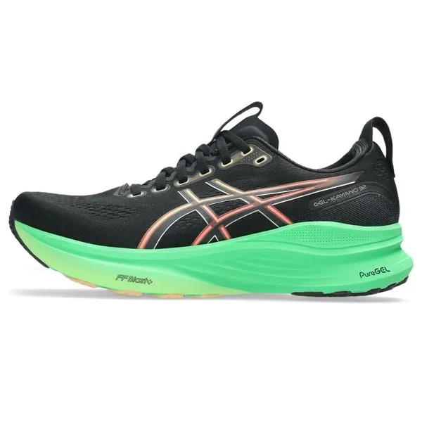 Tênis ASICS GEL-Kayano 32 - Masculino - Preto/Verde - tam: 38