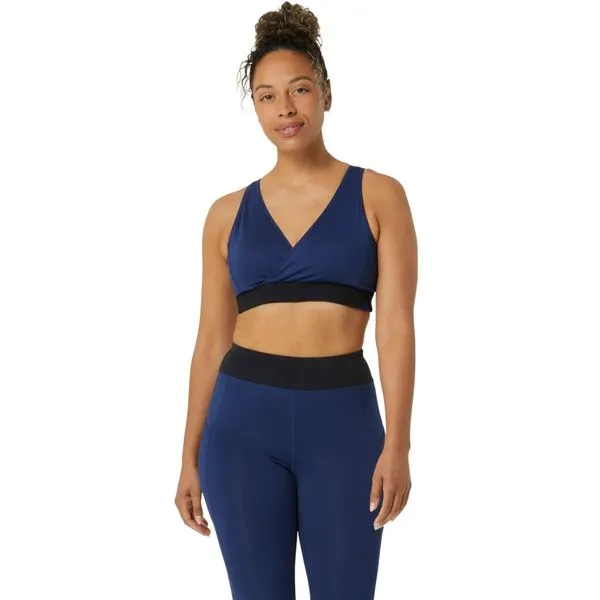 Top ASICS Training Mesh Pocket - Feminino - Azul - tam: PP