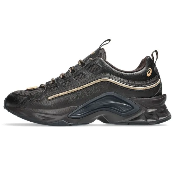 Tênis ASICS PROTOBLAST-CMLVIII - Unissex - Marrom/Dourado - tam: 40