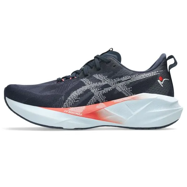 Tênis ASICS Novablast 5 São Silvestre - Unissex - Azul/Branco - tam: 38