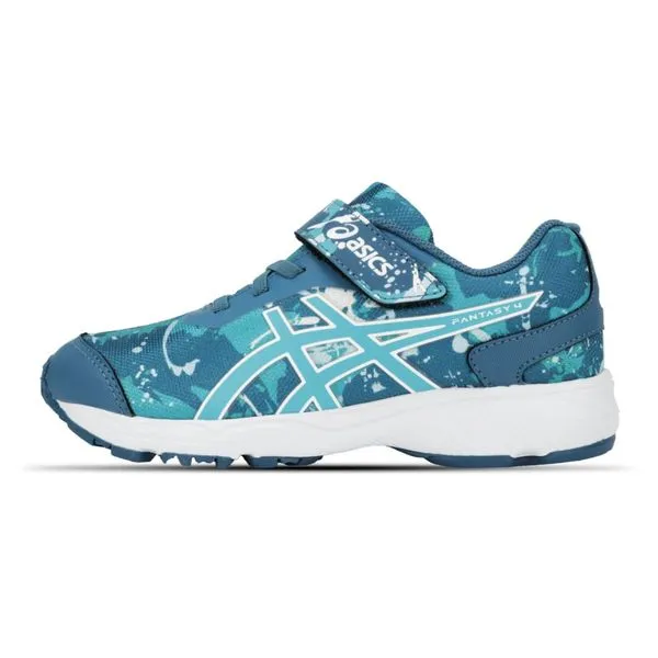 Tênis ASICS Fantasy 4 - Infantil - Azul/Branco - tam: 33