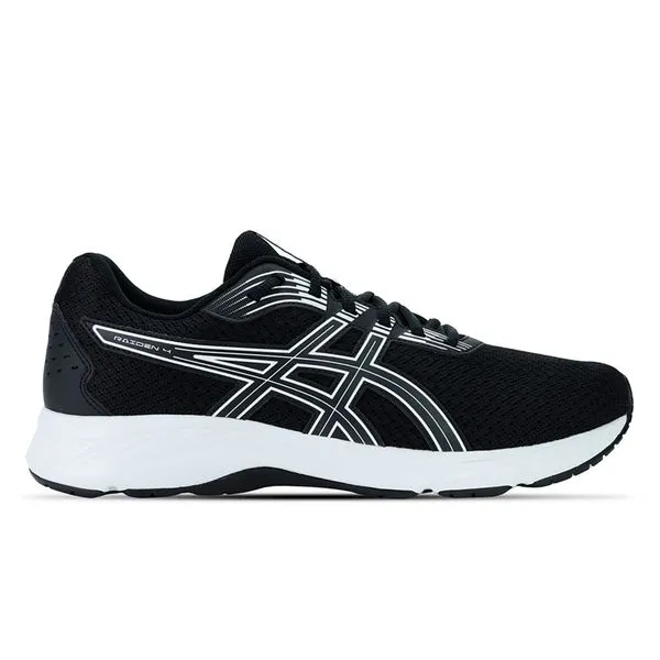 Tênis ASICS Raiden 4 - Masculino - Preto/Branco - tam: 41.5