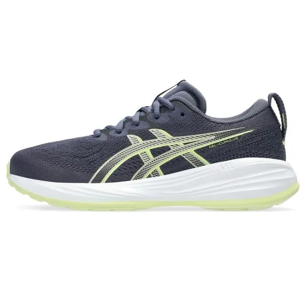 Tênis ASICS GEL-Cumulus 27 GS - Infantil - Azul/Amarelo - tam: 32