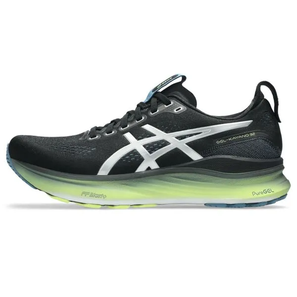 Tênis ASICS GEL-Kayano 32 Luxe - Masculino - Preto/Prata - tam: 40
