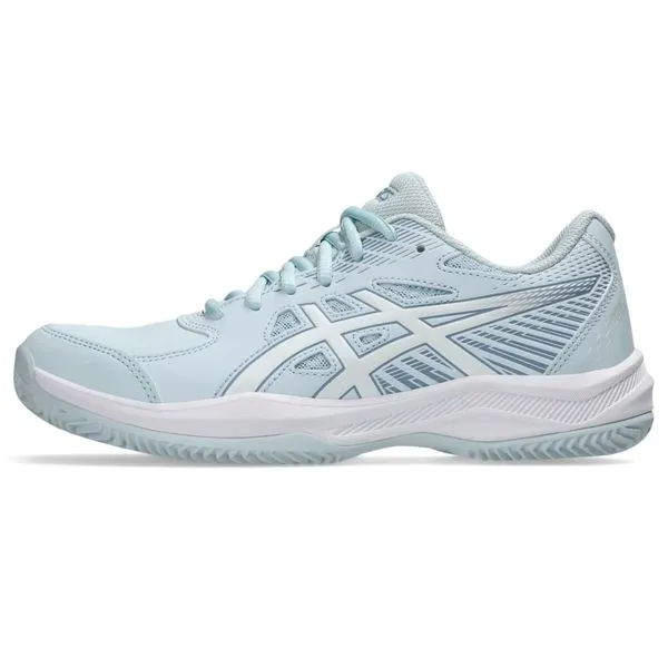 Tênis ASICS Court Slide 4 Saibro/Oc - Feminino - Azul/Branco - tam: 35