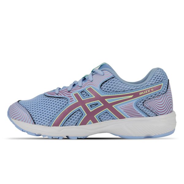 Tênis ASICS Buzz 4 - Infantil - Azul/Amarelo - tam: 33