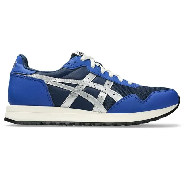 Tênis ASICS Tiger Runner - Unissex - Azul/Prata - tam: 37.5